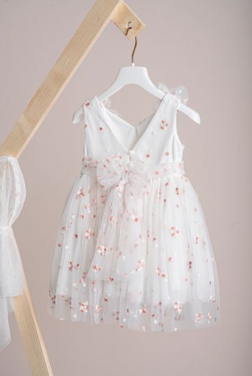 Εικόνα της Βαπτιστικό φόρεμα Piccolino Klara Ivory