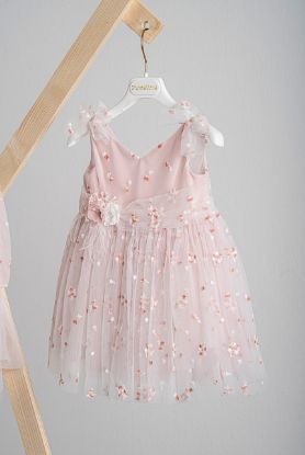 Εικόνα της Βαπτιστικό φόρεμα Piccolino Klara Puce