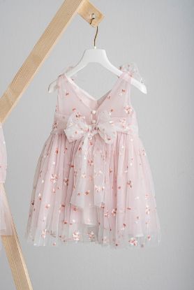 Εικόνα της Βαπτιστικό φόρεμα Piccolino Klara Puce