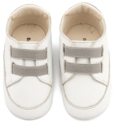 Εικόνα της Παντοφλέ Σνικερ με Λάστιχάκια MI1137 Λευκό Γκρι