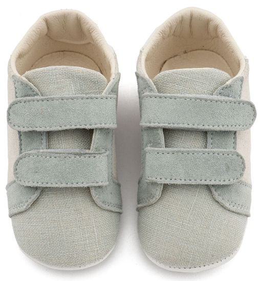 Εικόνα της Δερμάτινο Σνικερ με Χρατς MI1138 Λευκό Μίνεραλ 