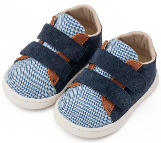 Εικόνα της Sneakers Διπλή Μπαρέτα Χρατς PRI2104  Μπλε Ταμπά