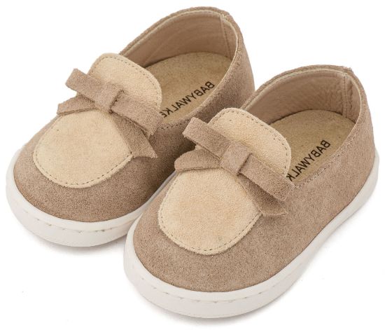 Εικόνα της Loafer με Φιογκάκι  PRI2127 Μπεζ