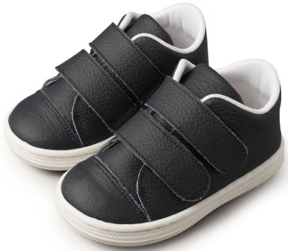 Εικόνα της Δερμάτινο Σνικερ με Σκρατς BS3028 Μπλε