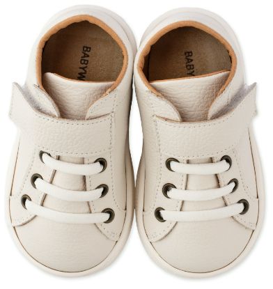 Εικόνα της Mονόχρωμο Σνίκερ με Μπαρέτα Χρατς BS3062 Εκρού