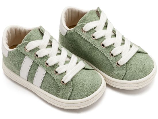 Εικόνα της Δετά Δίχρωμα Σνίκερς  BS3086 Μέντα Λευκό