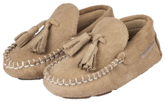 Εικόνα της Καστόρινο Μοκασίνι με Φουντάκια BW4011 Μπεζ