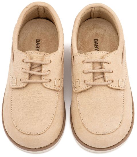 Εικόνα της Δετό Δερμάτινο Μοκασίνι BW 4308 Μπεζ