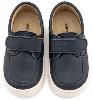 Εικόνα της Δερμάτινο Μοκασίνι BW 4310 Μπλε