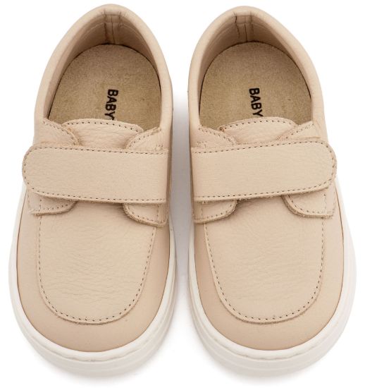 Εικόνα της Δερμάτινο Μοκασίνι BW 4310 Μπεζ