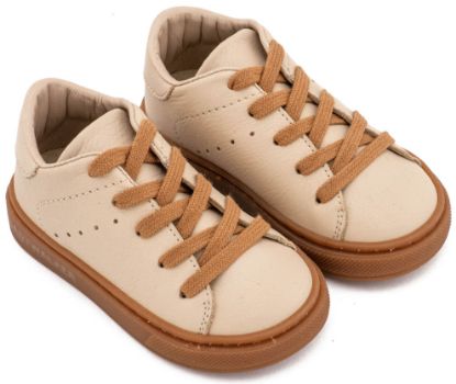 Εικόνα της Δετό Δερμάτινο Sneaker BW 4312 Μπεζ