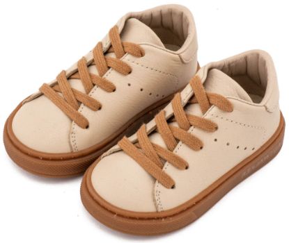 Εικόνα της Δετό Δερμάτινο Sneaker BW 4312 Μπεζ
