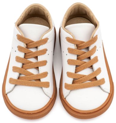 Εικόνα της Δετό Δερμάτινο Sneaker BW 4312 Λευκό