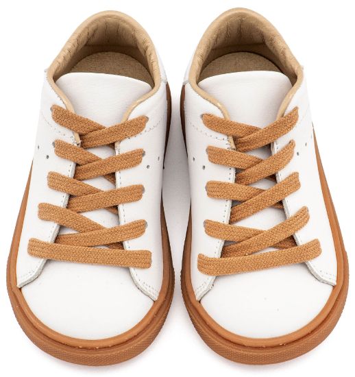 Εικόνα της Δετό Δερμάτινο Sneaker BW 4312 Λευκό