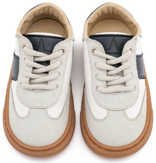 Εικόνα της Δίχρωμο Δετά Sneaker EXC5309  Λευκό Μπλε 