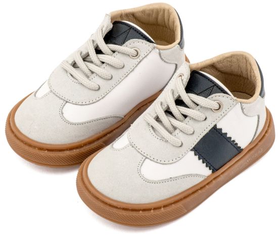 Εικόνα της Δίχρωμο Δετά Sneaker EXC5309  Λευκό Μπλε 