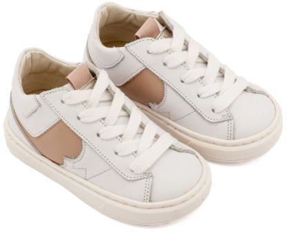 Εικόνα της Δίχρωμο Sneaker Δετό EXC8001 Λευκό Μπεζ