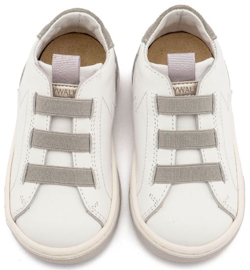 Εικόνα της Sneaker Παντοφλέ με Λαστιχάκια EXC8005 Λευκό Γκρι