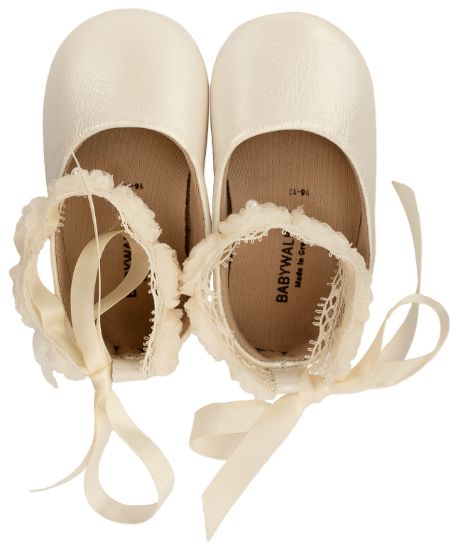 Εικόνα της Μπαλαρινα με Δέσιμο στον Αστραγαλο MI1506 Εκρού