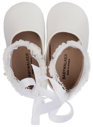 Εικόνα της Μπαλαρινα με Δέσιμο στον Αστραγαλο MI1506 Λευκό