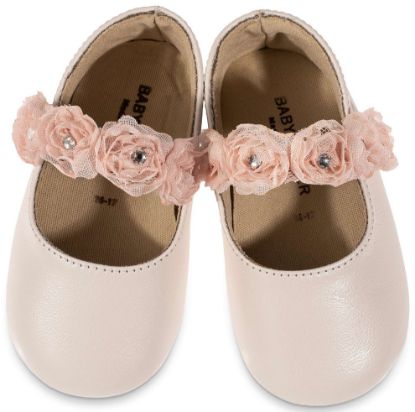 Εικόνα της Γοβάκι Μονή Μπαρέτα MI1638 Εκρού Ροζ