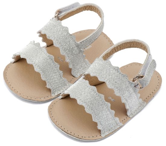 Εικόνα της Πέδιλο με Κουλεδάκι  MI1659 Ασημί