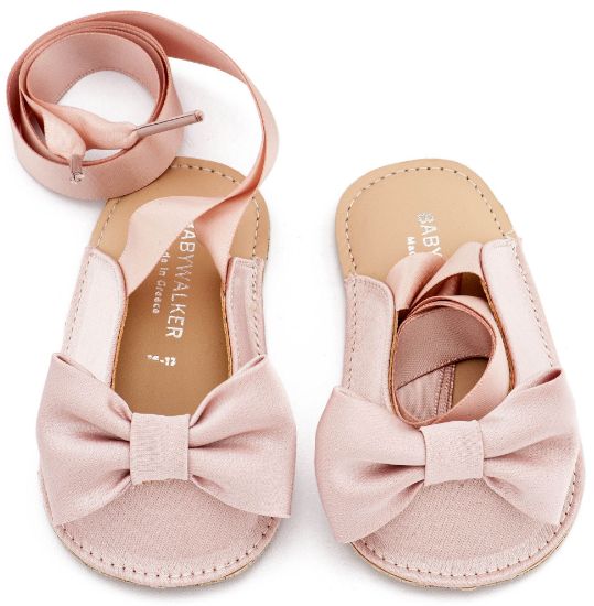 Εικόνα της Γαλλικό Σαμπό με Σατέν Φιόγκο  MI1661 Ροζ Αντικέ