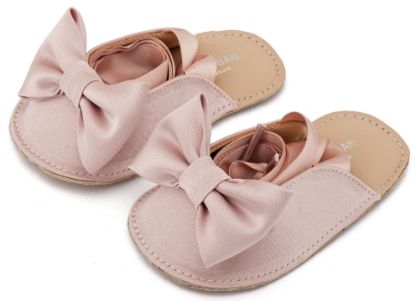 Εικόνα της Γαλλικό Σαμπό με Σατέν Φιόγκο  MI1661 Ροζ Αντικέ