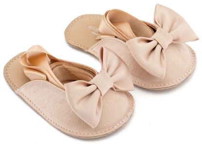 Εικόνα της Γαλλικό Σαμπό με Σατέν Φιόγκο  MI1661 Μπεζ