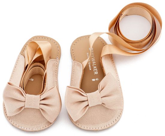 Εικόνα της Γαλλικό Σαμπό με Σατέν Φιόγκο  MI1661 Μπεζ