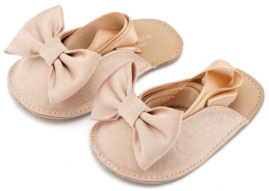 Εικόνα της Γαλλικό Σαμπό με Σατέν Φιόγκο  MI1661 Μπεζ