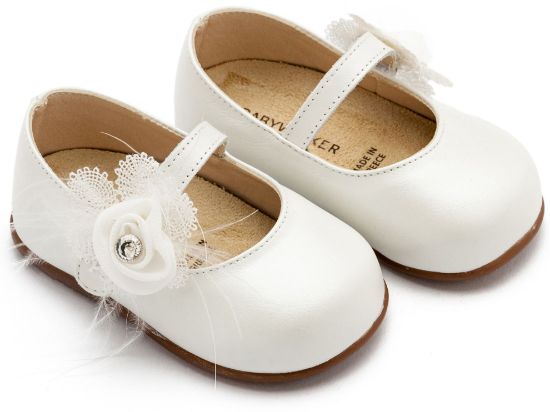 Εικόνα της Γοβάκι  Μονή Μπαρέτα με Λουλούδι  PRI2640 Εκρού