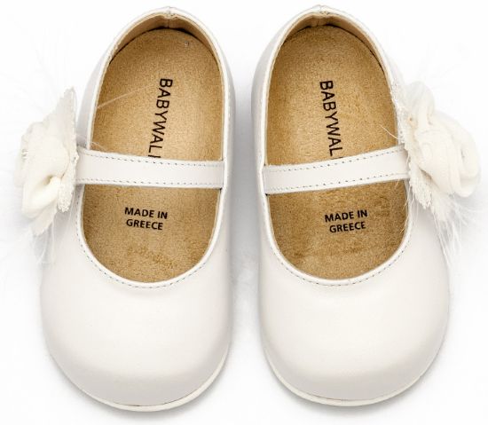 Εικόνα της Γοβάκι  Μονή Μπαρέτα με Λουλούδι  PRI2640 Λευκό