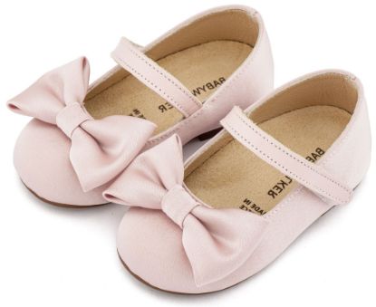 Εικόνα της Γοβάκι Μονή Μπαρέτα με Σατέν Φιόγκο  BW4870 Ροζ