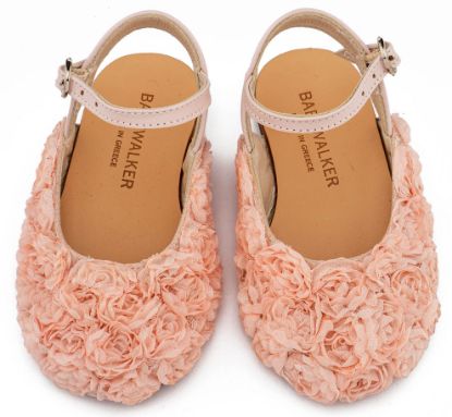 Εικόνα της Γαλλικό Σαμπό με Chiffon Λουλούδια BW4884 Ροζ