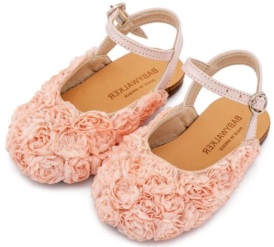 Εικόνα της Γαλλικό Σαμπό με Chiffon Λουλούδια BW4884 Ροζ