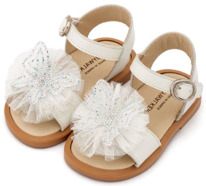 Εικόνα της Πέδιλο με Διακοσμητικό Πεταλούδας BW4886 Εκρού