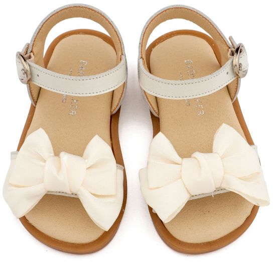 Εικόνα της Πέδιλο με Διακοσμητικό Οργάντζας BW4892 Εκρού