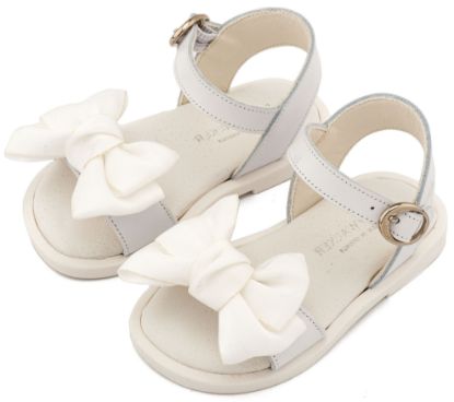 Εικόνα της Πέδιλο με Διακοσμητικό Οργάντζας BW4892 Λευκό