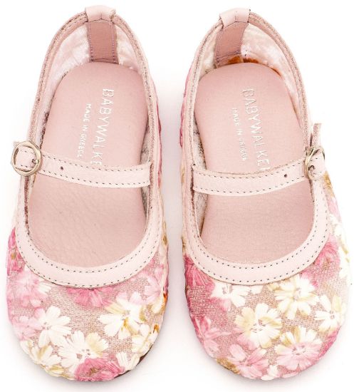 Εικόνα της Γοβάκι απο Ύφασμα Φιλντιρέ Λουλούδια EXC5897 Ροζ Φλοράλ