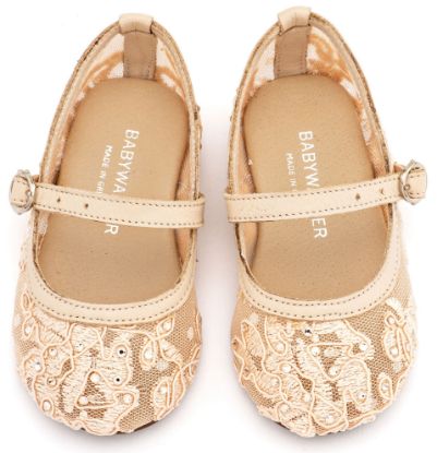 Εικόνα της Γοβάκι απο Ύφασμα Φιλντιρέ Δαντέλα LU6128 Μπεζ